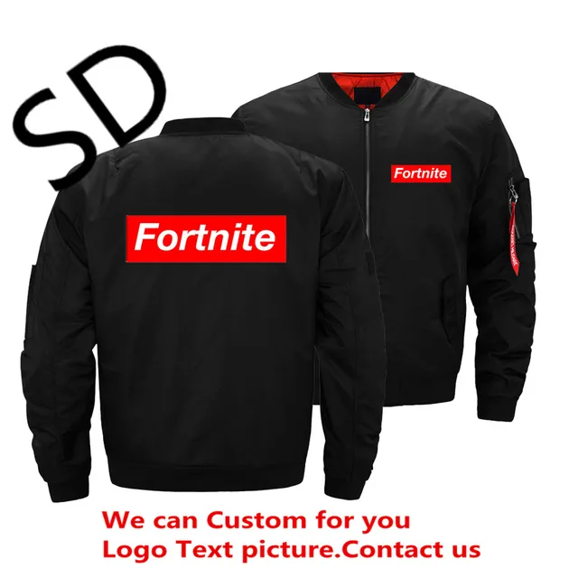 fortnite victory royale bomber jacket camiseta fortnite battle royale logo suprem men s jackets flying jacket winter men coats - fortnite group logo