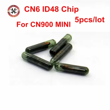 

5pcs/lot For MINI 900 CN6 ID48 Car Transponder Glass Blank Cloner Chip CN6 Use ON CN900/ND900 MINI Key Programmer