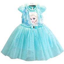NEW Girls Cartoon Dresses Kids Summer Cinderella Aurora Rapunzel Belle Princess Dresses for Girls Party Dresses Cosplay Costume цена NEW Girls Cartoon Dresses Kids Summer Cinderella Aurora Rapunzel Belle Princess Dresses for Girls Party Dresses Cosplay Costume цены онлайн