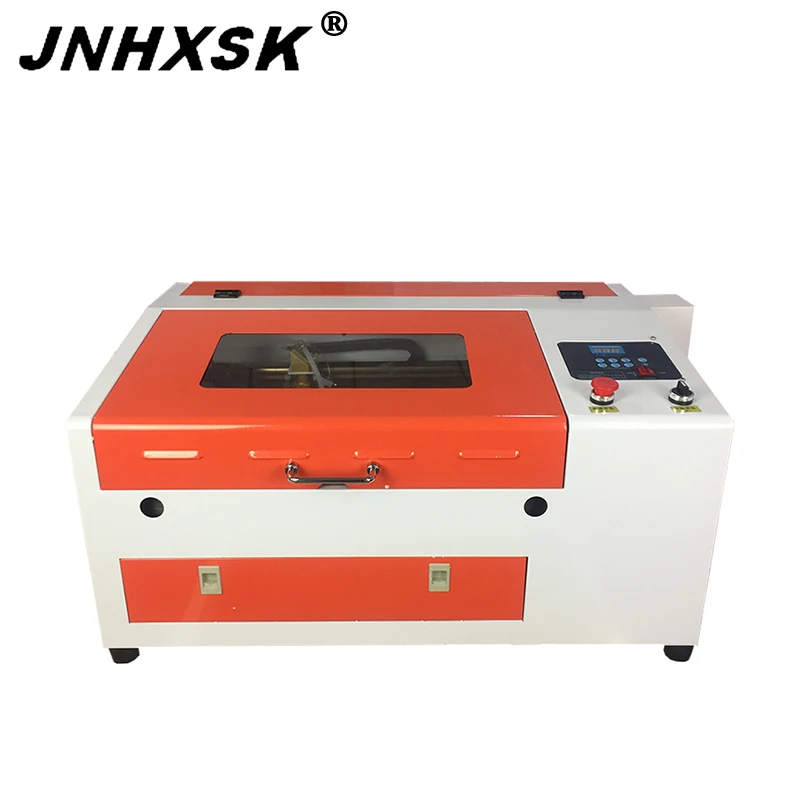 Лазерный гравировальный станок JNHXSK, настольный мини-лазер 50 Вт TS4030 ruida M2 110 В/220 В, Рабочий стол co2 400x300 мм