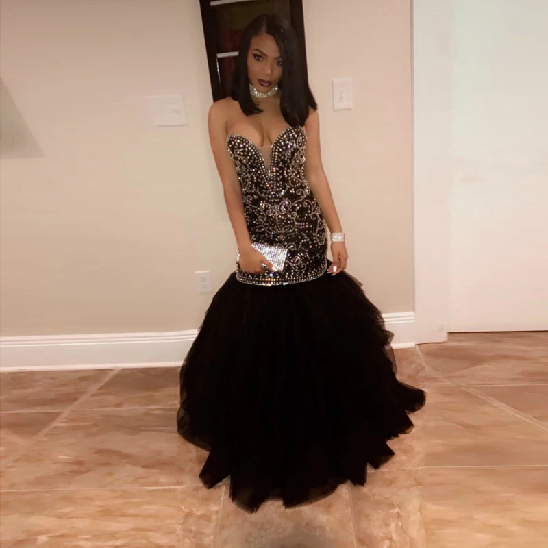 gold and black prom dresses 2018