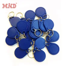 10 шт. ABS rfid Брелоки для ключей 125 кГц tk28 T5577 близость ABS теги для контроля доступа по отпечаткам ядерная радиобрелок для ключей брелоков