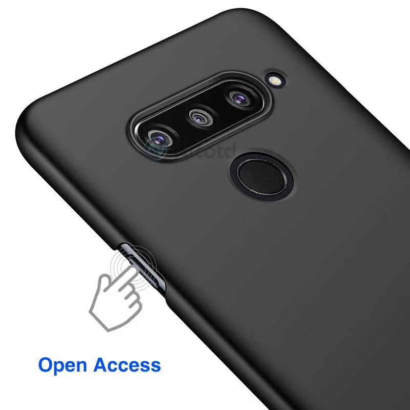 Case For LG V40 ThinQ Luxury Plastic Matte Phone cases Slim Hard PC Back Cover sFor LG G7 ThinQ V30 V20 V40 Q6 Q7 Q8 Q9 G6 G7 (3)