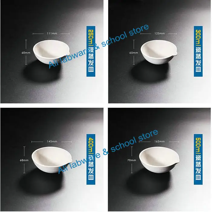 2 шт./лот от 35 мл до 500 мл керамическое Испаряющее блюдо/керамическая чаша с носиком/полусферическое Испарительное блюдо
