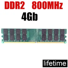 Ddr2 800 4 Гб DDR2 Оперативная память ddr2 800 МГц PC2-6400/для ПК Оперативная память DDR2 Память PC2 6400 4G 2 ГБ 1 ГБ 667 533(для intel и для amd