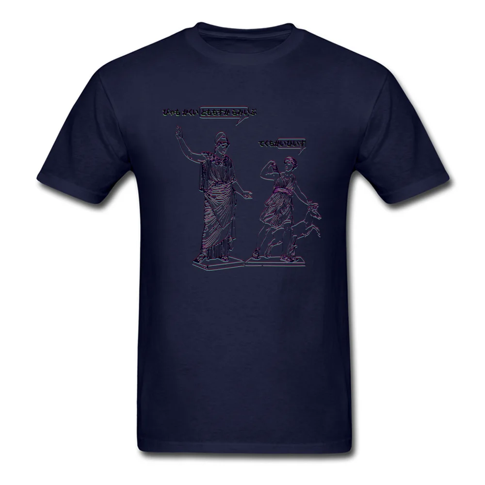 GODDESS STATUS 2.0 T-Shirt Funky Short Sleeve Personalized 100% Cotton O Neck Men's Tops T Shirt Fashionable Sweatshirts Summer GODDESS STATUS 2.0 navy