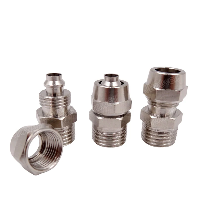 

Pneumatic Fast twist Fittings 6mm 8mm Pipe to G1/8 G1/4 G3/8 G1/2 Thread Air Hose Quick Joint Coupler Connector PC