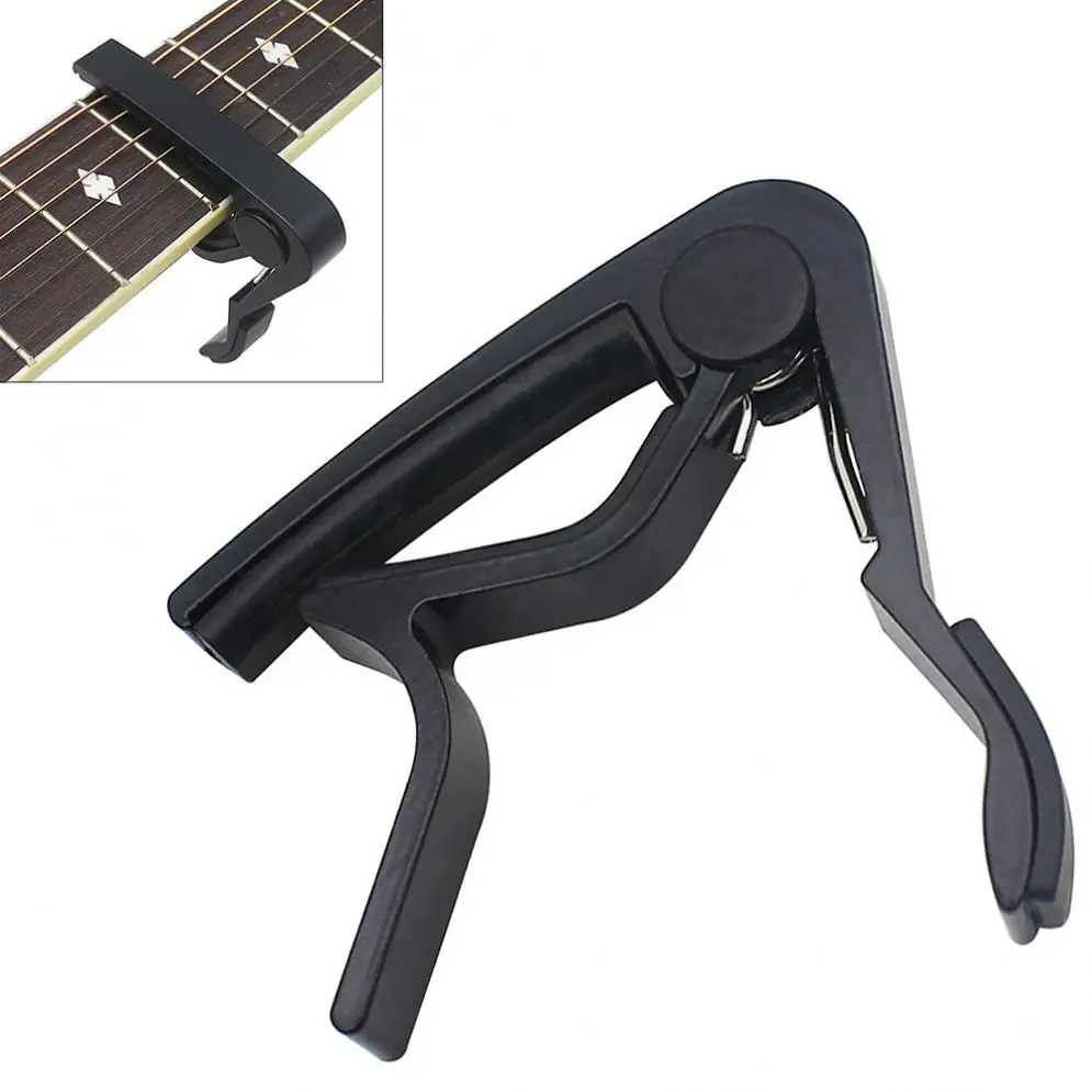 

Durable Metal Alloy Guitar Capo with Perfect Silicon Cushion for Guitar Ukulele Tuning