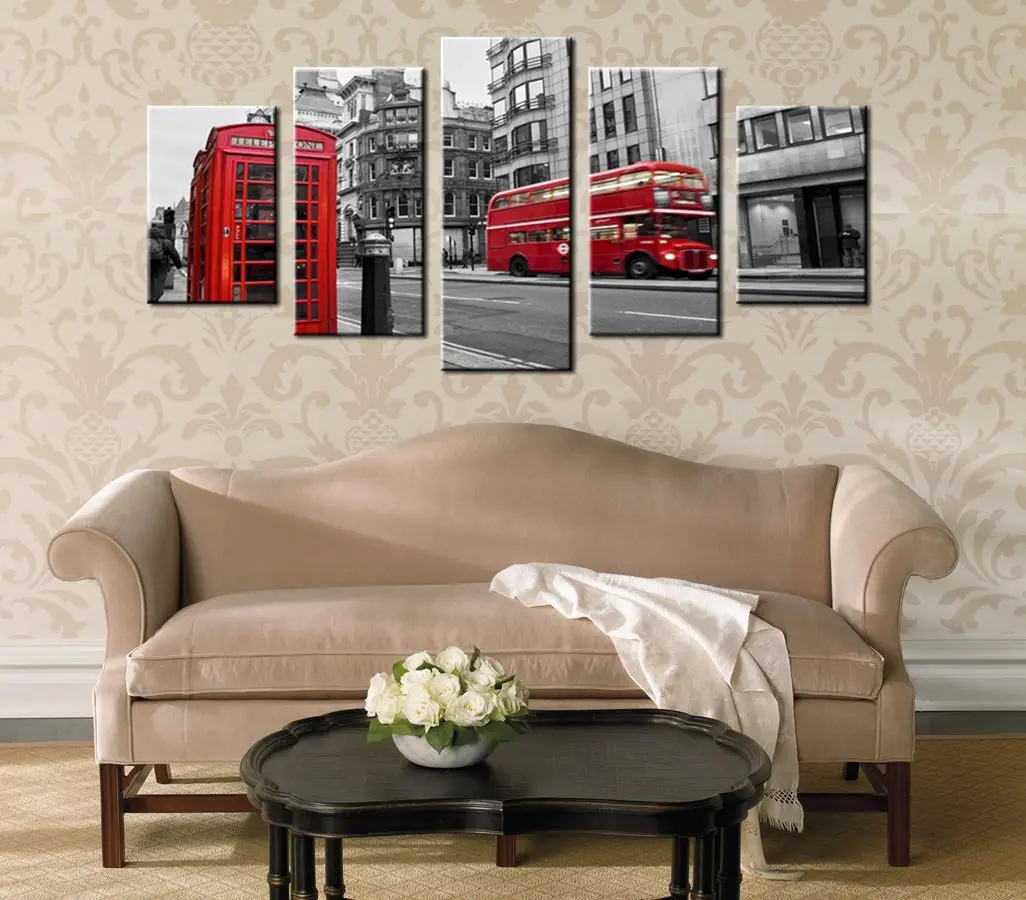 Gift Black White Canvas Print Wall Art Painting Home Decor