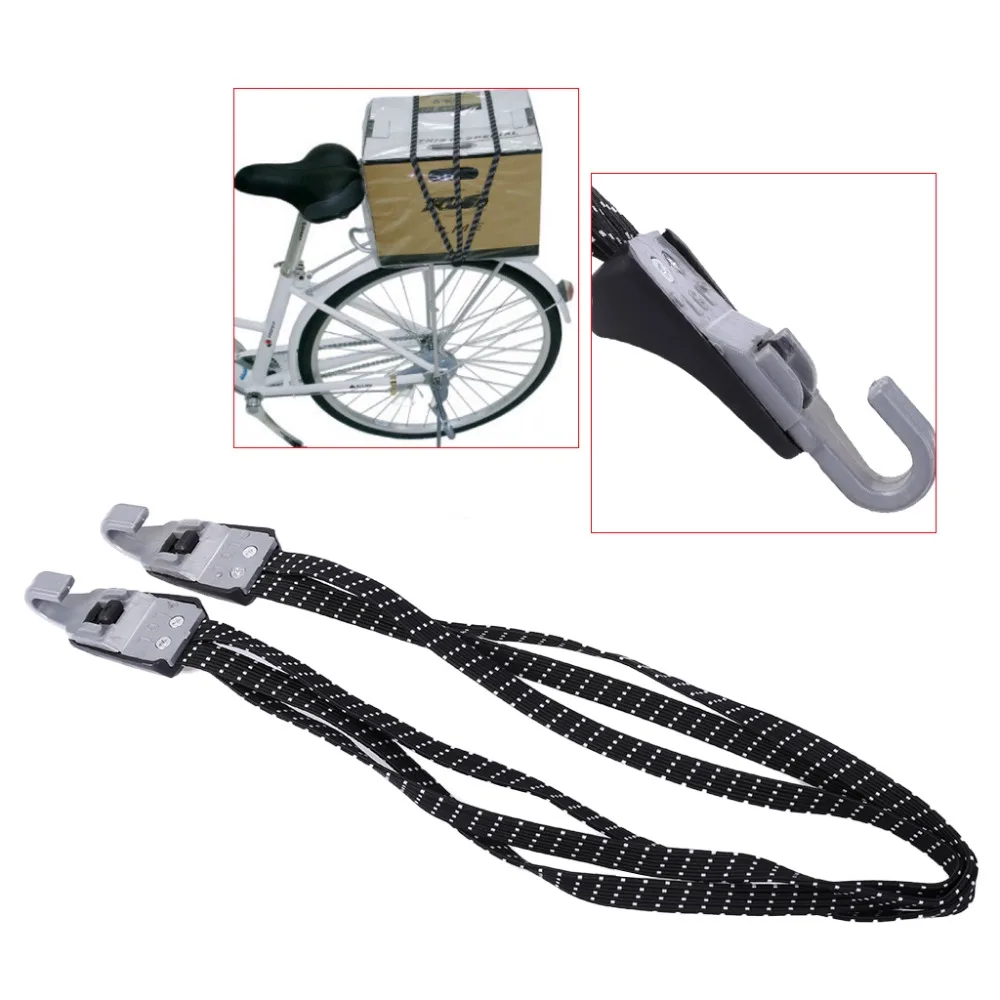 

Bicycle Fixed Rope Elastic Luggage Rubber Band 3in1 Strap Hook Cycling Stacking