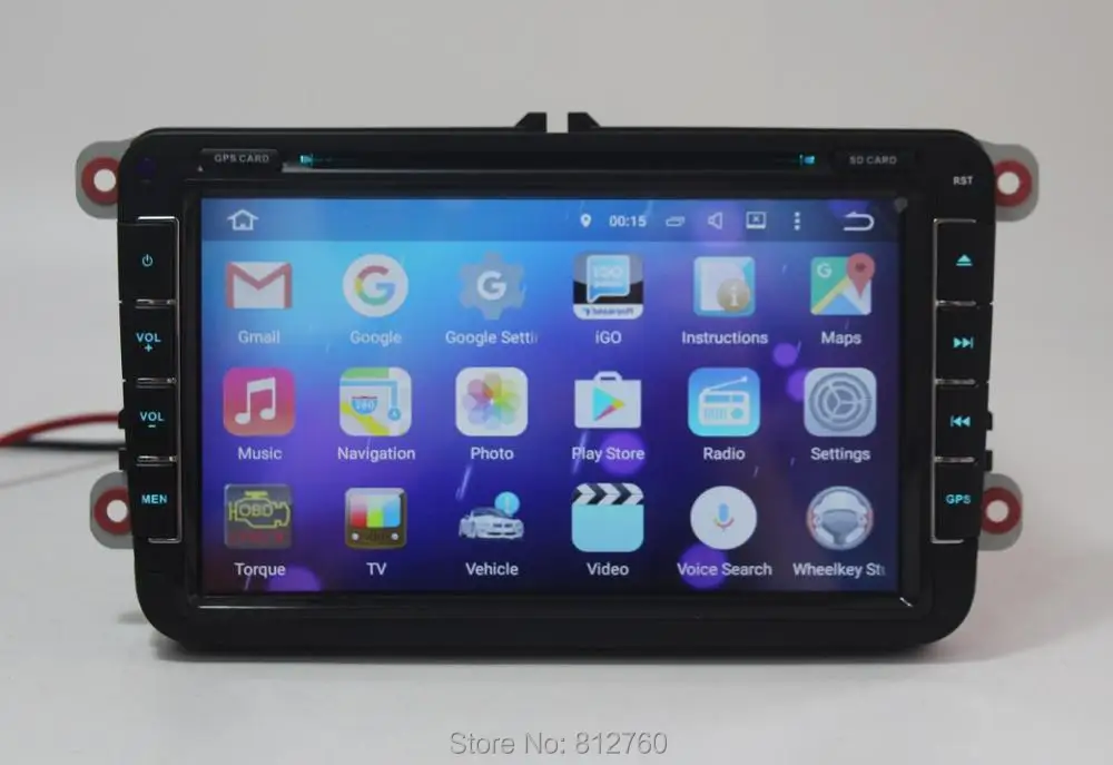 Flash Deal Octa Core 1024*600 Android 8.1 Car DVD GPS For VW Volkswagen Jetta T5 transporter EOS polo SEAT Leon Altea Passat Tiguan Touran 15