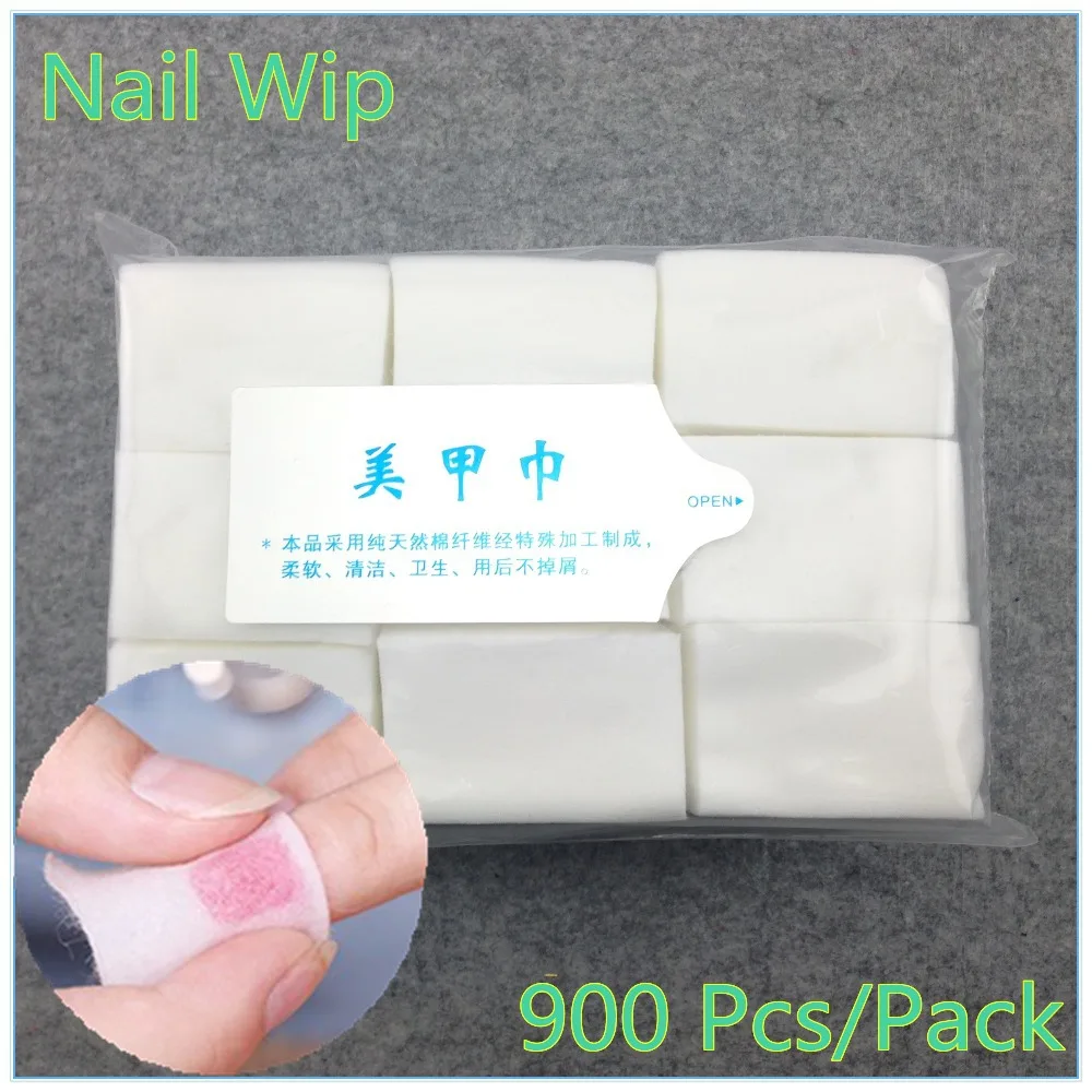 WUF 1 упаковка профессиональные безворсовые салфетки для ногтей мягкие хлопковые салфетки для ногтей для удаления лака