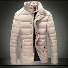 winter jacket men 2016 new parka coat stand collar men jackets jaqueta masculina High quality warm overcoat