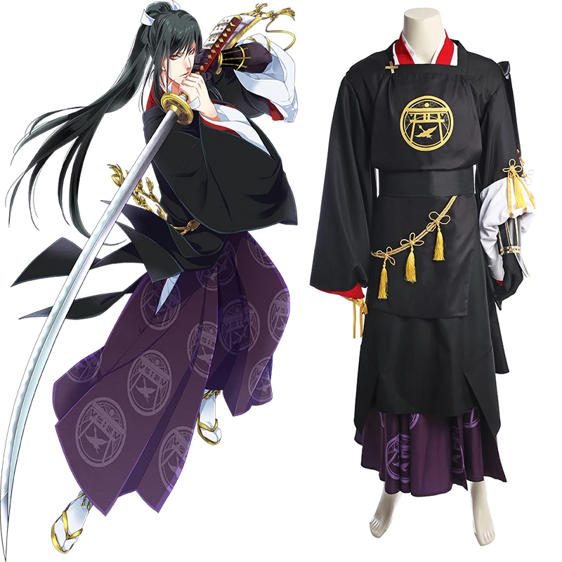 Игра Touken Ranbu онлайн антологический комикс Косплей Костюм тарутачи кимоно