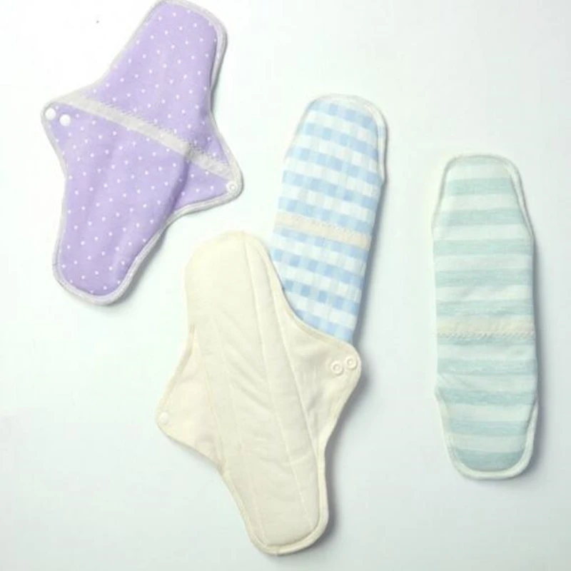 1 шт женские трусики покрытия коврики можно стирать многоразовые прокладки Ткань гигиенических прокладок тонкий хлопок Здоровье Гигиена