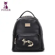 FOXER2016 new high-end luxury fashion leather shoulder bag brand 100 percent well-known brand of high quality women