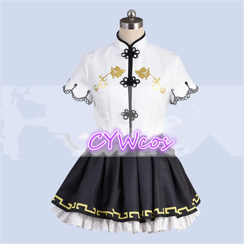 Аниме LoveLive Sunshine Aqours все члены Tsushima Yoshiko китайское платье Cheongsam Пробуждение