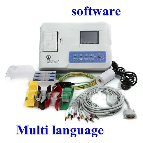 

Contec ECG300G 3-Channel 12-Lead Hand-held Digital Heart Rate Monitoring
