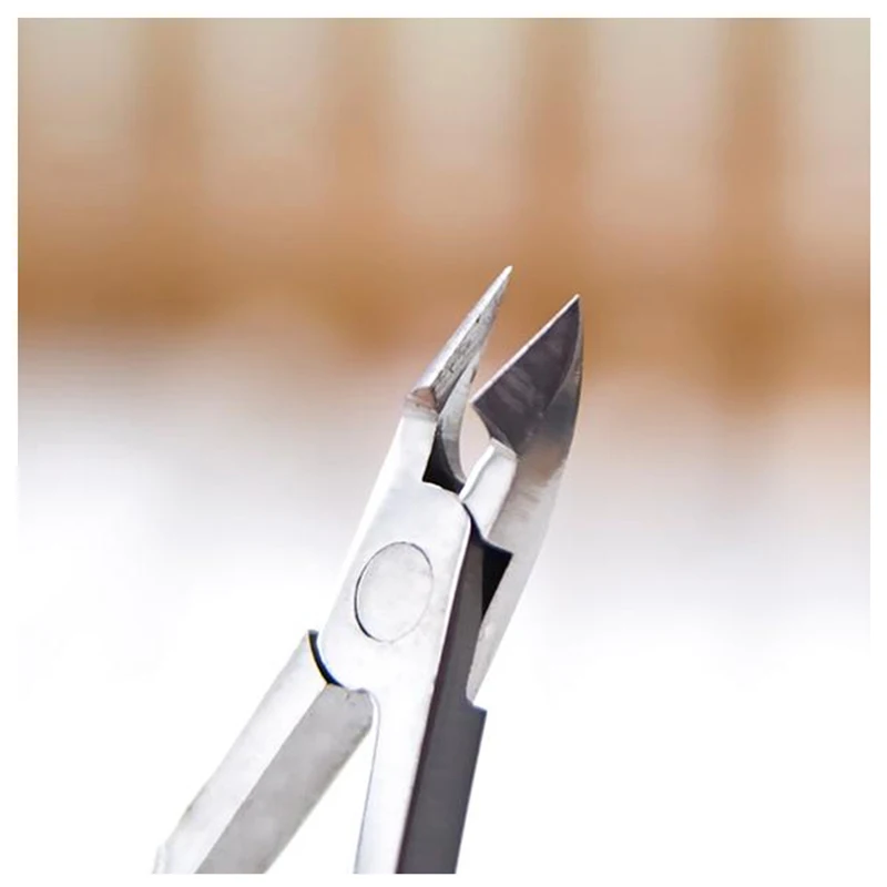 

Stainless Steel Nail Cuticle Scissors Manicure Pedicure Tools Kits Double Fork Dead Skin Scissors Nail Clipper Nipper Cutter