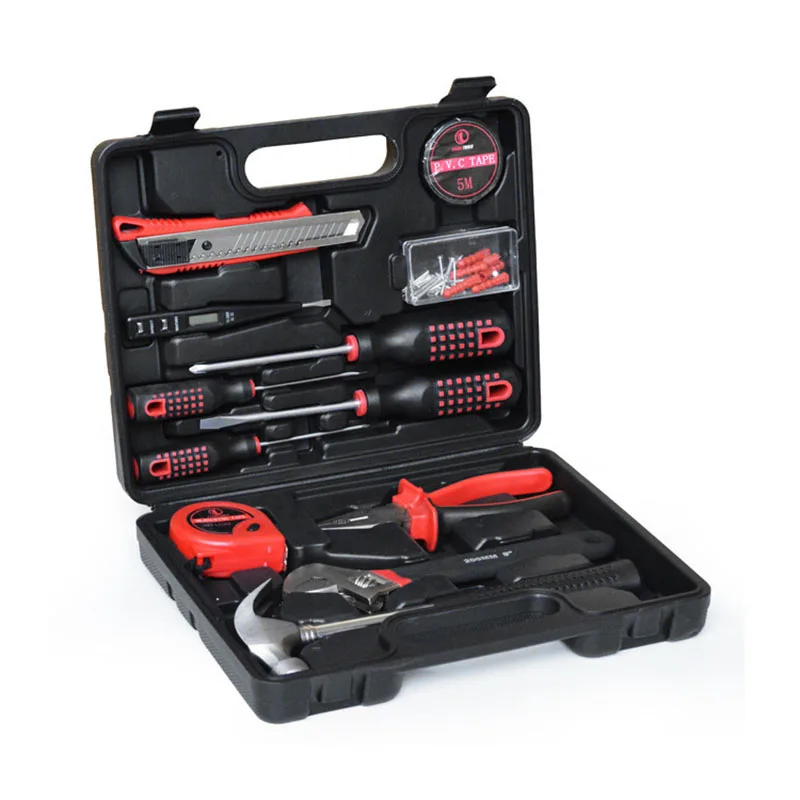 

Household hardware combination tool set carbon steel material real estate property gift best-selling set tool