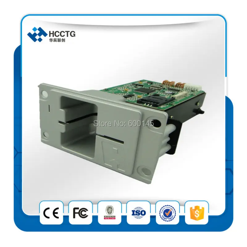 Chino 13,56 MHz serie Atm de lector de tarjeta de Chip, escritor/dispensador de tarjetas kiosk. HCRT288K - 3