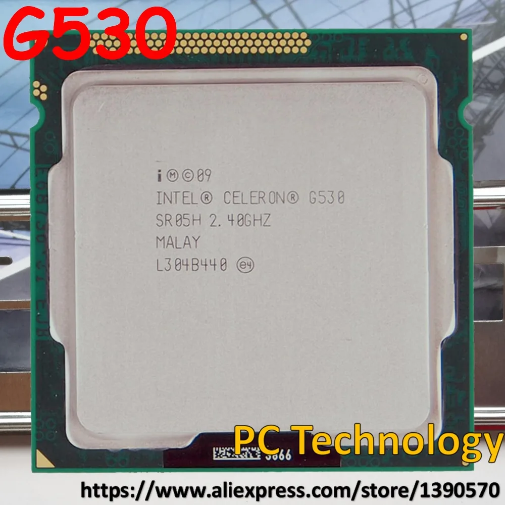 Процессор Intel G530 Celeron 2M Cache 2 40 ГГц LGA1155 TDP 65 Вт | Компьютеры и офис