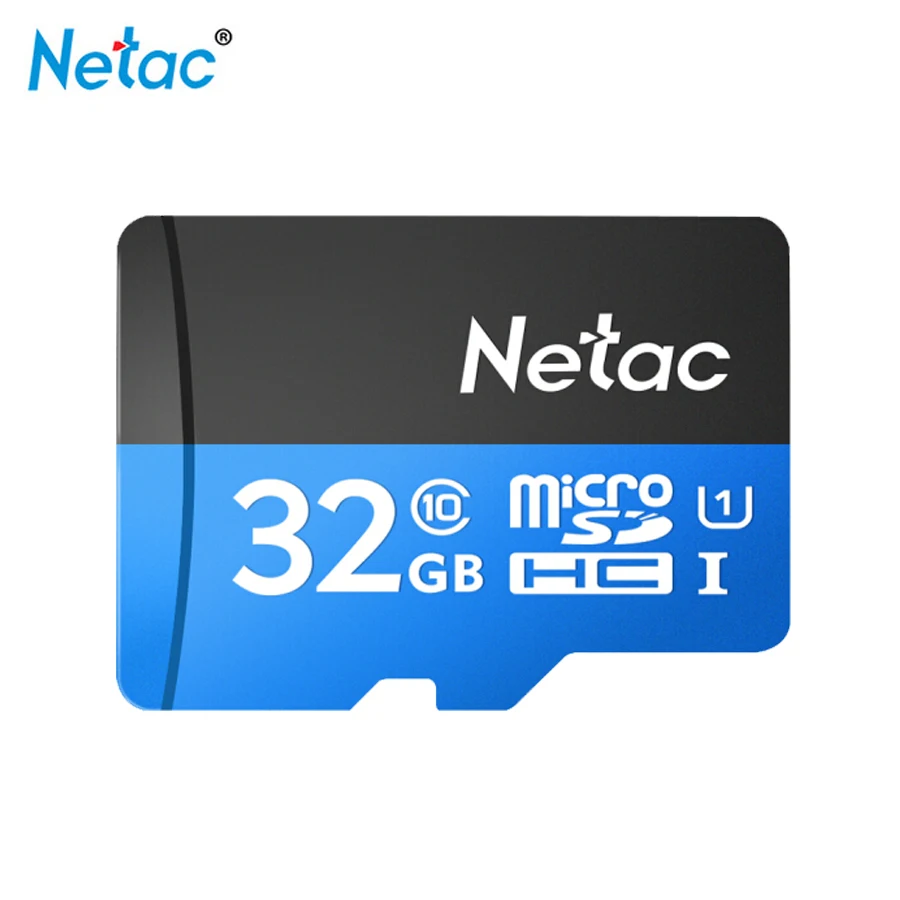 

Netac P500 Micro SD Card 32 GB SDHC TF-KARTE Class 10 Flash-speicher karte Datenspeicherung UHS-1 Micro Sd-karte High Speed