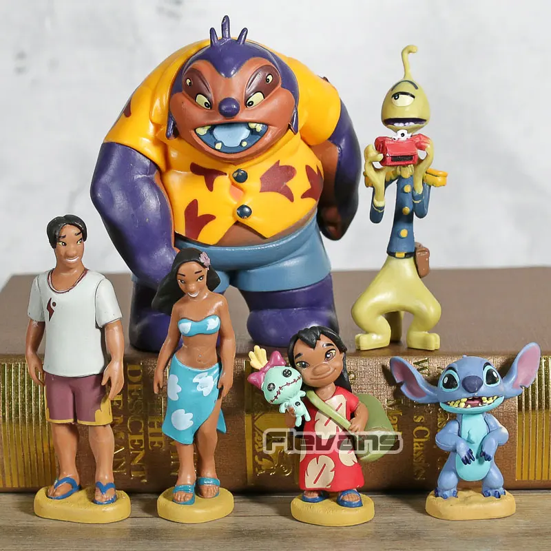 Animation Cartoon Lilo and Stitch Scrump PVC Figures Kids Toys Gifts