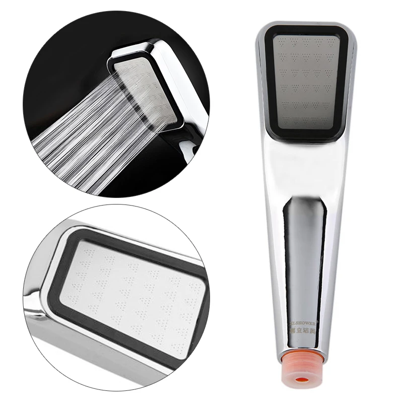 Mayitr Water Saving Shower Head  Multi-Function Bathroom Hand Held Bathroom Shower Head Tool Chrome Finish For Bathroom Supplies