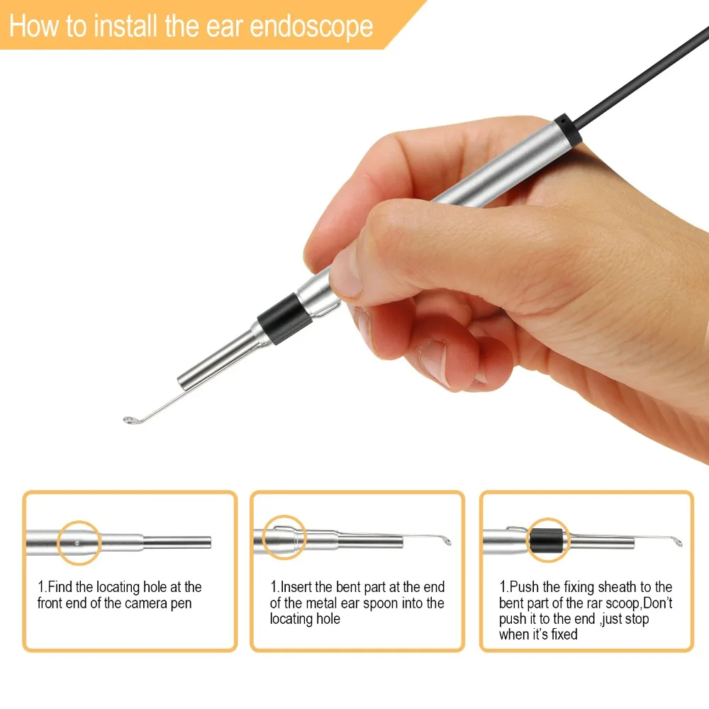 Speedu 3N1Medical USB эндоскоп мини медицинская эндоскопическая камера 3 9 мм