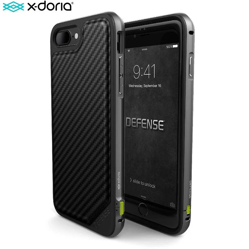 Чехол для телефона X Doria защиты класса люкс iPhone 7 Plus корпус военного проверенный на