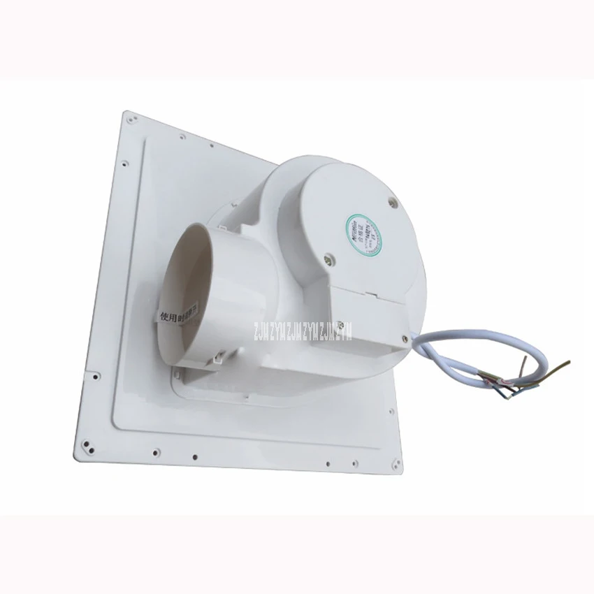 BPT10-22-H25 вентилятор для ванной окна вытяжной вентилятор для туалета ванной стены бесшумный вытяжной вентилятор 220 В/18 Вт Размер панели 300*300 мм