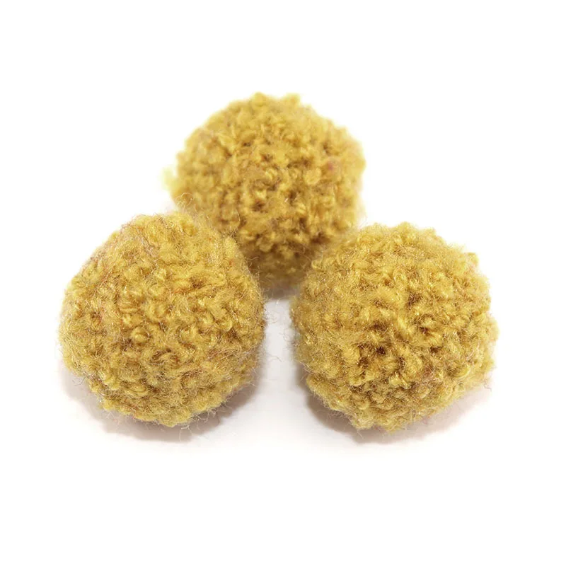 Yellow Plush Balls