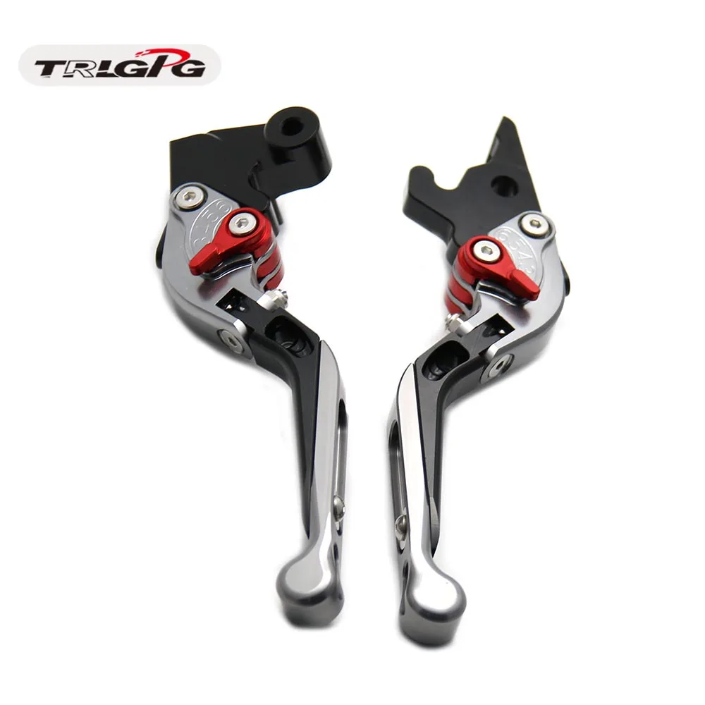 Brake Clutch Levers For Bajaj Pulsar 200 NS/200 RS/200 AS Retro Lever Extendable Folding Lever Motorcycle Accessories Adjustable - Цвет: ABA Titanium