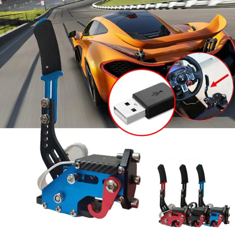 14Bit высоты rc Drift USB стояночного тормоза для гоночных игр G25/27/29 Универсальный Регулируемый#20