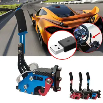 

14Bit Height Drift USB Handbrake For Racing Games G25/27/29 Universal Adjustable #20