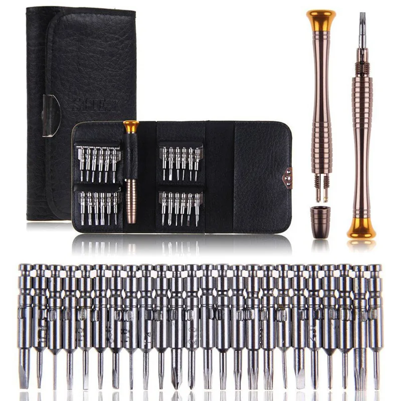 

Practical 25 in 1 Precision Screwdriver Open Repair Tool Set For iPhone PC Watch