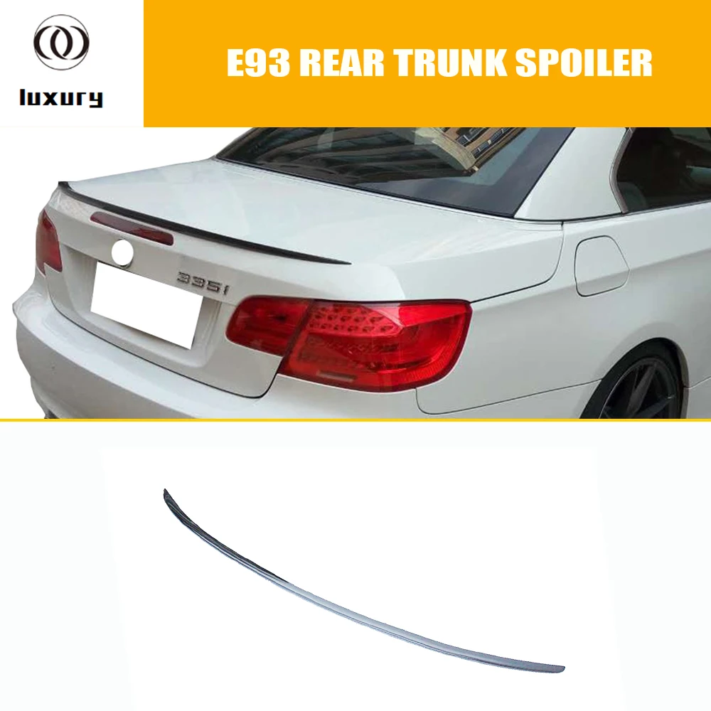 E93 спойлер заднего крыла из углеродного волокна для BMW Cabriolet 320i 325i 328i 330i 335i M3 2005