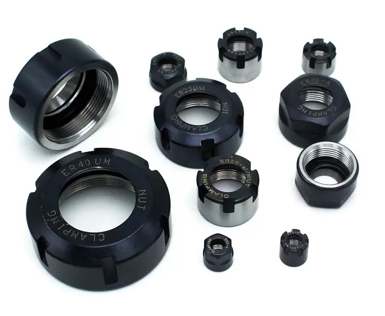 1pc CNC Collet Chuck Repair Parts High Speed Clamping Nut ER11 ER16