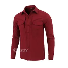 11 цветов, весенние мужские походные Рабочие Рубашки-карго, мужские хлопковые тактические дышащие комбинезоны