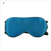 Upscale 100% Real Silk Portable Travel Sleep Eye Mask Rest Aid  Soft Cover Eye Patch Eyeshade Sleeping Mask Case MR096 4