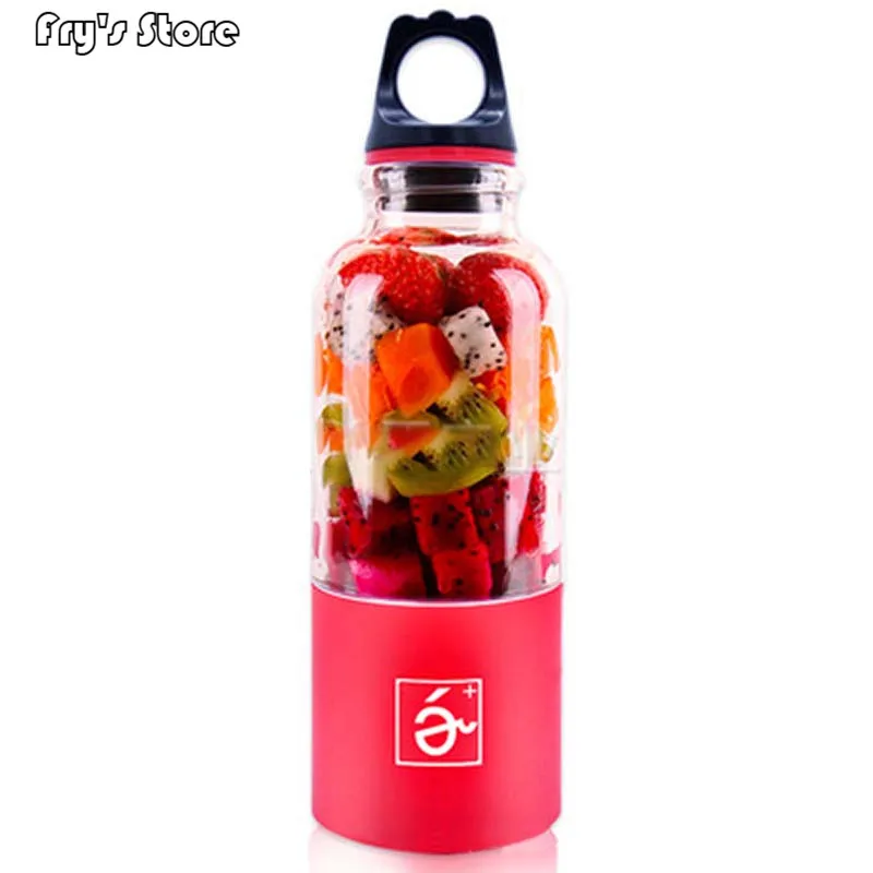 

500ML Electric Juicer Cup Smoothie Blender Extractor USB Squeezers Fruit Citrus Lemon Orange Juicer Machine Bottle Juice 2019