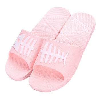 

2019 TZLDN Fashion Bathroom Indoor Lover Slippers Non-Slip Summer Cool With New Fish Bone Pattern For Men Women shoes