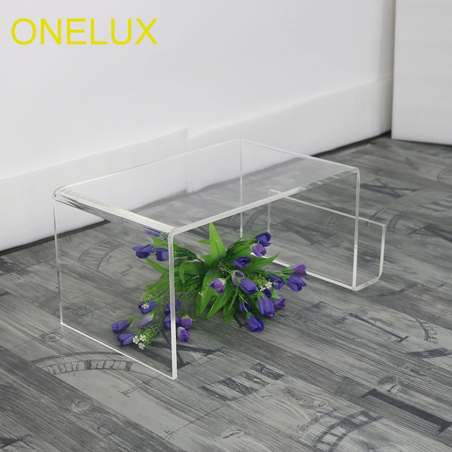 Waterall Clear Acrylic Laptop / Bed Tray /Magazine/Small Sofa Table Rack