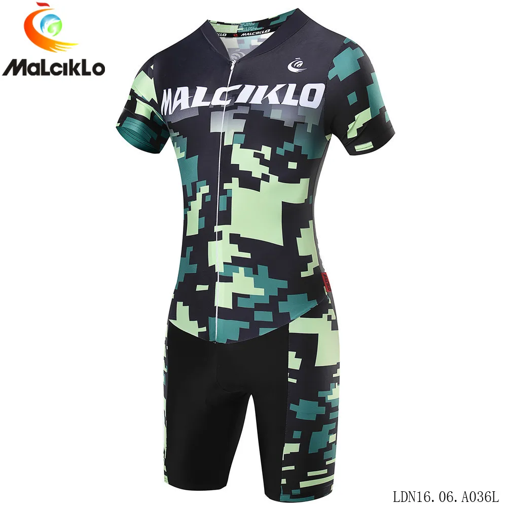 Malciklo Men Triathlon Cycling Jersey 2020 Quickdry Cycling Skinsuit