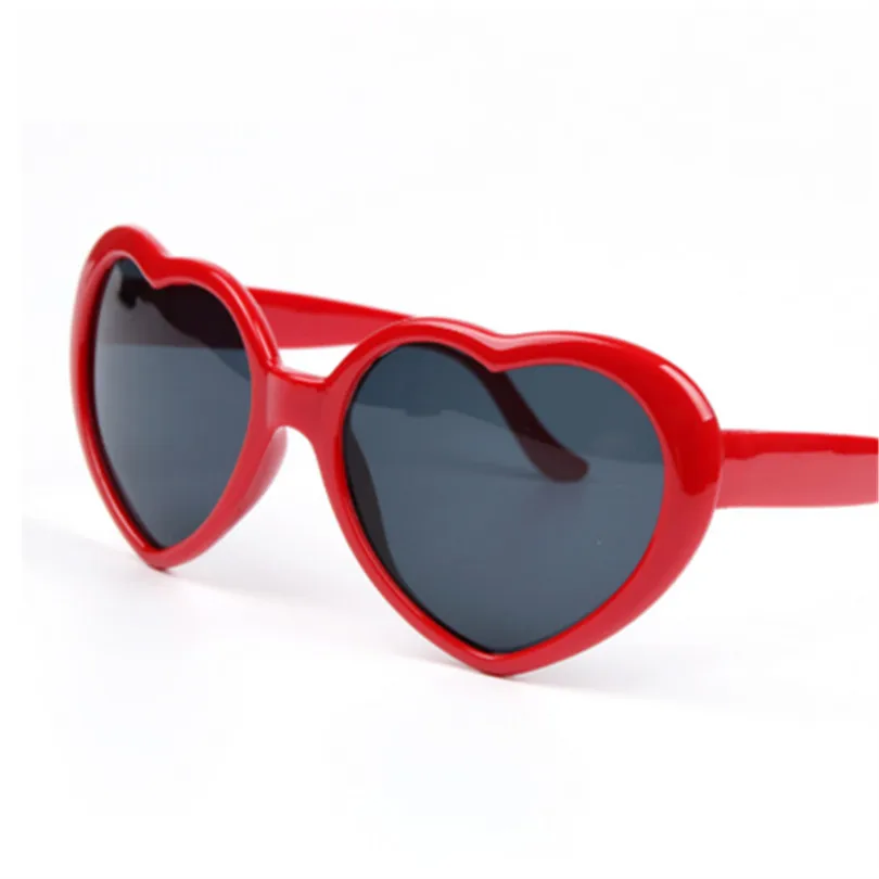 Солнцезащитные очки в форме сердца для женщин, детские очки для девочек и мальчиков, солнцезащитные очки