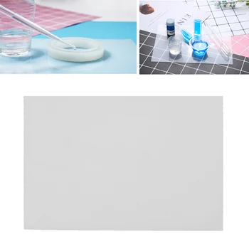 

Silicone Clear Mat Resin Pad Craft Tool High Temperature Resistance Sticky Plate