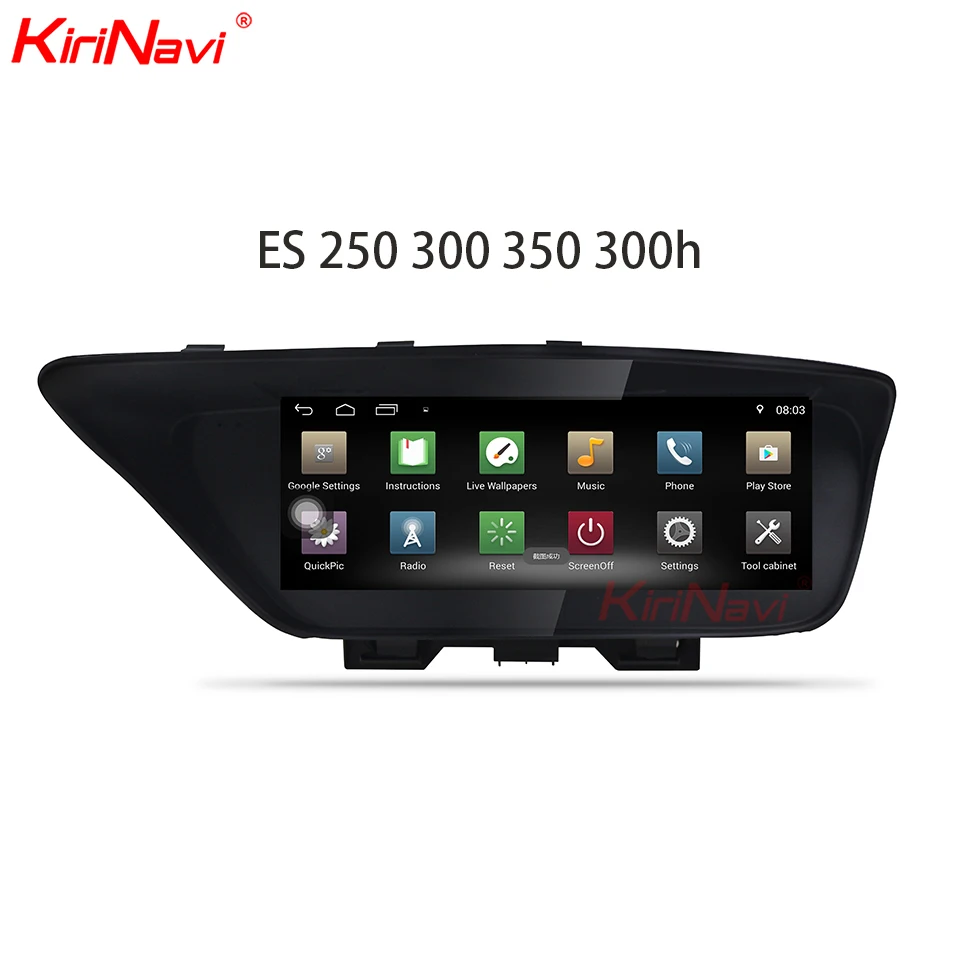 Clearance Kirinavi Android 9.0 For Lexus  ES300 250 350 10.25" 2G RAM  IPS Touch Display Car Multimedia Player  Auto Gps Navigation Audio 1