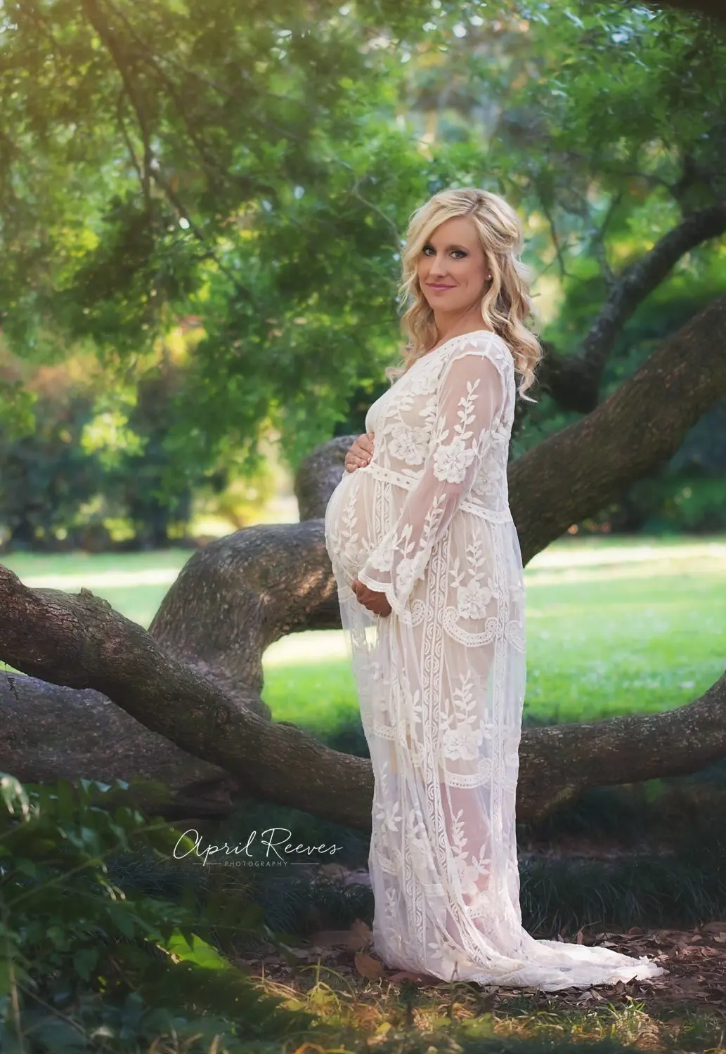 Макси-платья для круживное для биременных беременных Платья для фотосессии платья для беременных для фотосессии