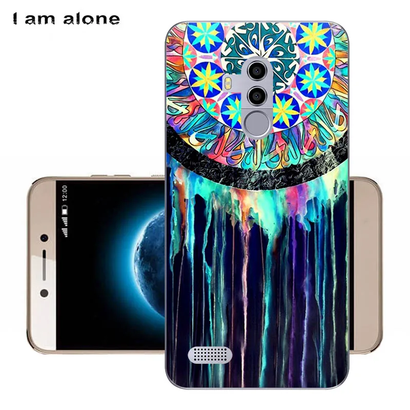 Чехол для телефона I am alone для Leagoo T8s 5,5 дюйма, мягкий ТПУ мобильный Модный чехол с мультяшным принтом для Leagoo T8s, сумки - Цвет: Solf TPU W42